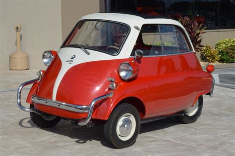 BMW Isetta 300. 1956 to 1962. CMB $31,853. 7 For sale. BMW Isetta 600. 1957 to 1960. CMB $39,043. 1 For sale. There are 8 1959 BMW Isetta for sale right now - Follow the Market and get notified with new listings and sale prices. 
